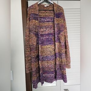 GAP Comfy Cozy Tall/Long Cardigan Sweater sz Small Tall